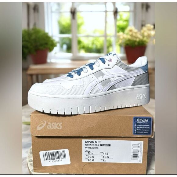 ASICS Japan S PF Platform Sneakers Womens Size 9.5 NIB Ortholite - Picture 7 of 8